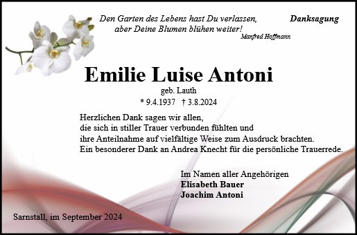 Emilie Luise Antoni