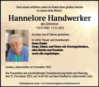Hannelore Handwerker