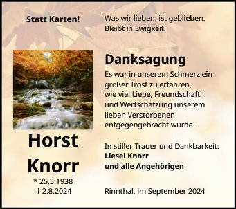 Horst Knorr