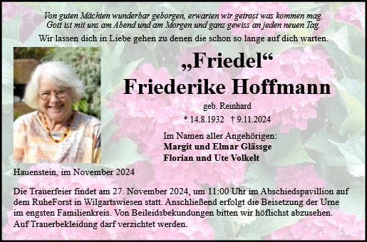 Friederike Hoffmann