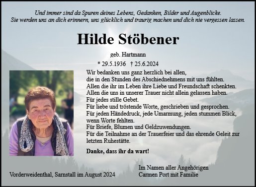 Hilde Stöbener