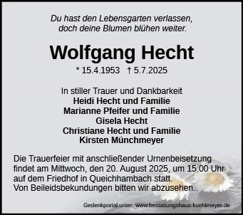 Wolfgang Hecht