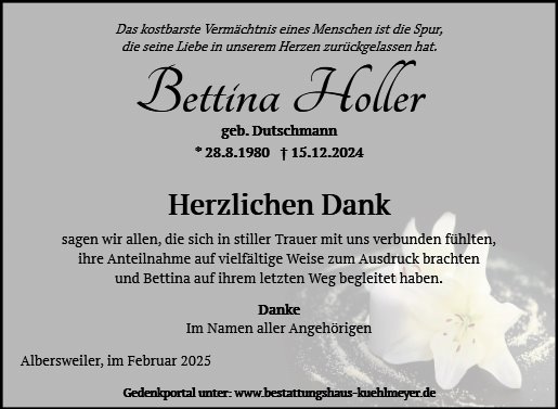 Bettina Holler