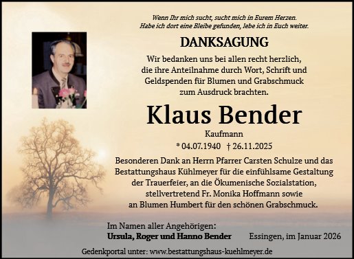 Klaus Bender