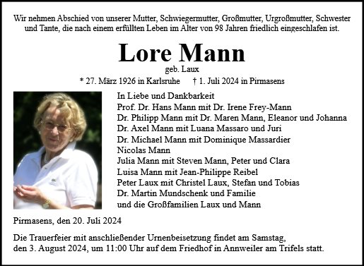 Lore Mann