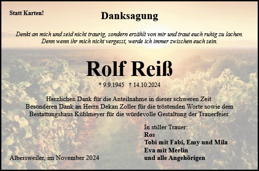 Rolf Reiß