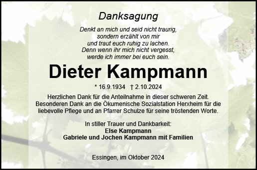 Dieter Kampmann