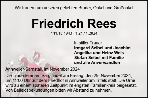 Friedrich Rees