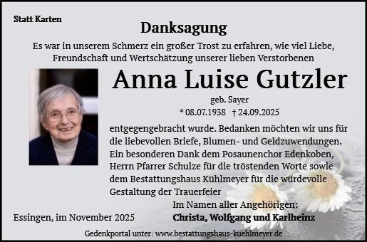 Anna Luise Gutzler