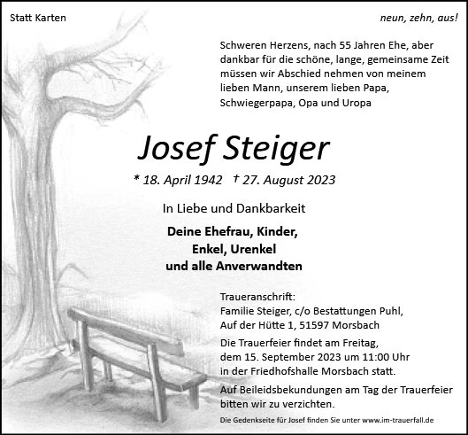 Josef Steiger