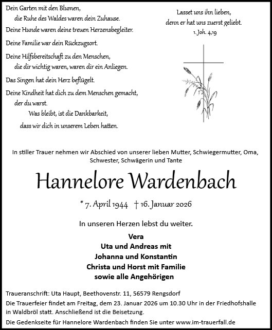 Hannelore Wardenbach
