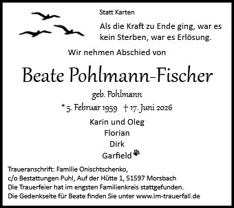 Beate Pohlmann-Fischer
