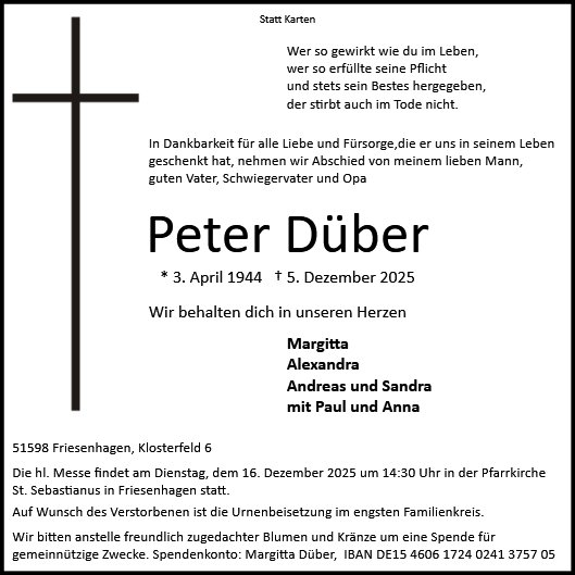 Peter Düber