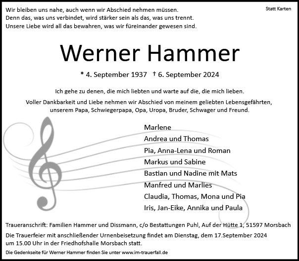 Werner Hammer