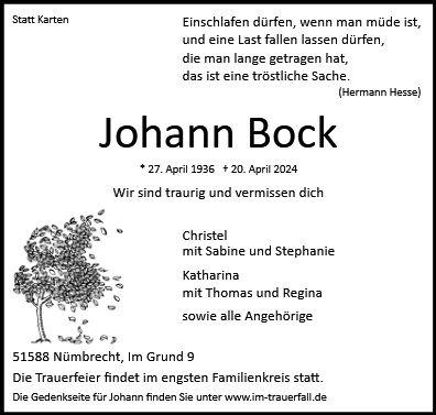 Johann Bock