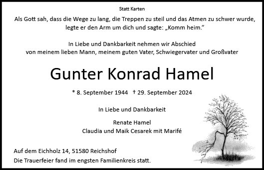 Gunter Konrad Hamel