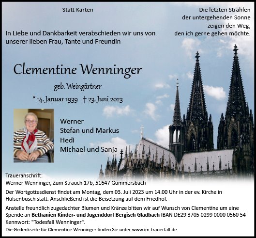 Clementine Wenninger