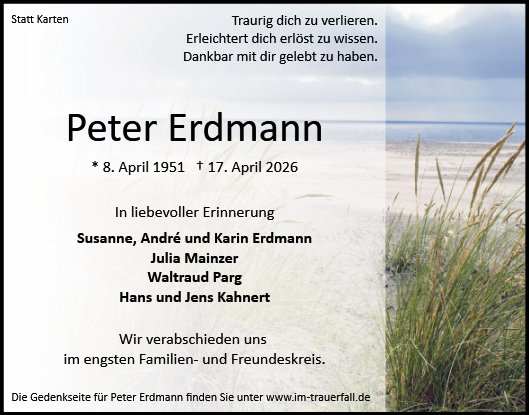 Peter Erdmann