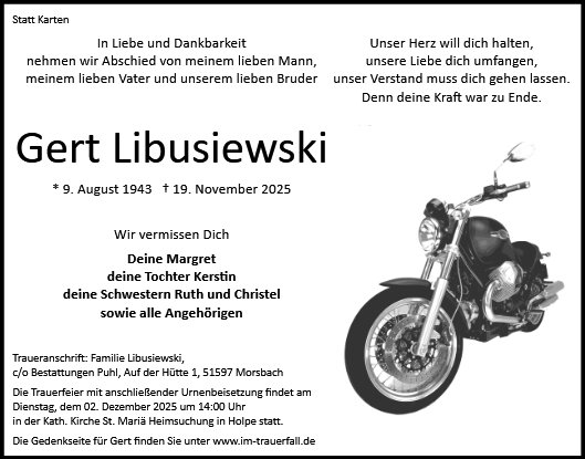 Gert Ulrich Libusiewski