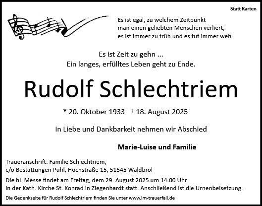 Rudolf Schlechtriem