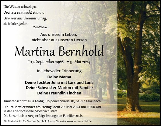 Martina Bernhold