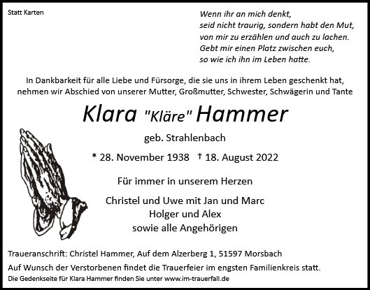 Agatha-Klara Hammer