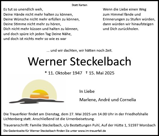 Werner Steckelbach
