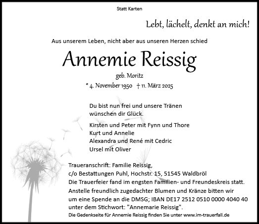 Annemarie Elisabeth Reissig