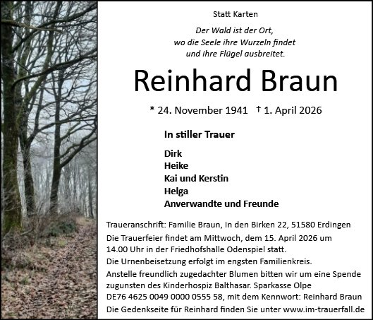 Reinhard Braun