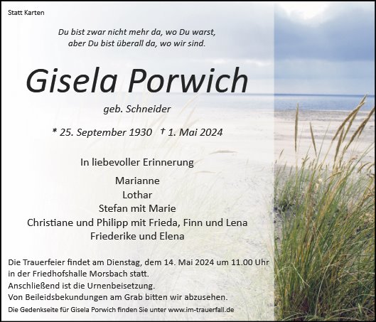 Gisela Porwich