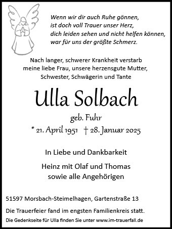 Ursula Solbach