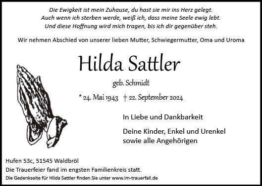 Hilda Sattler 