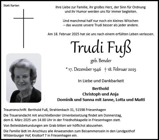 Gertrud Fuß