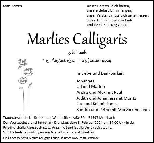 Marlies Calligaris