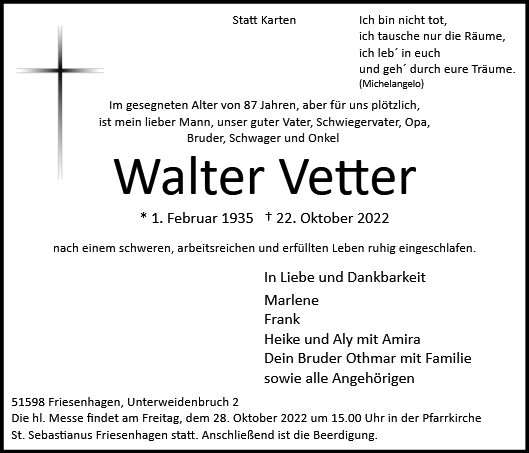 Walter Vetter