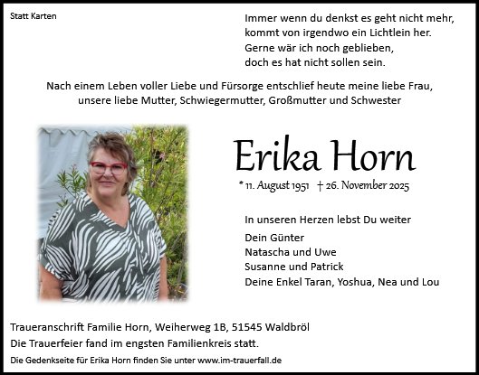 Erika Elisabeth Horn