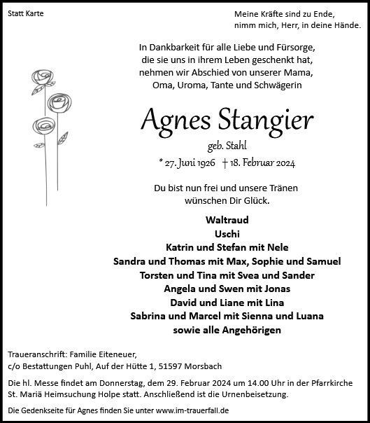 Agnes Stangier