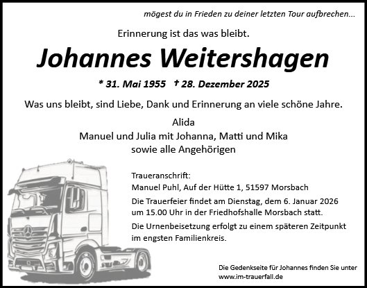 Johannes Weitershagen