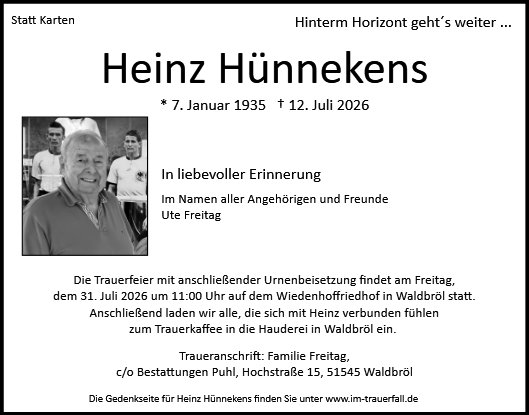 Heinz Josef Hünnekens