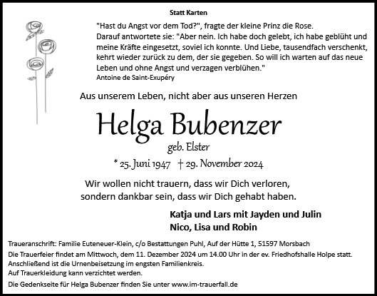 Helga Bubenzer