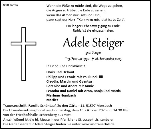 Adele Steiger