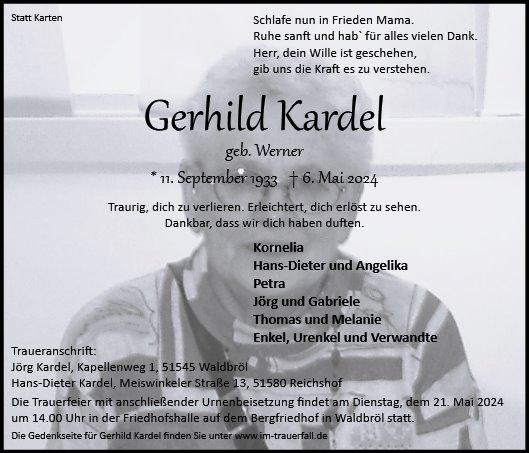 Gerhild Kardel