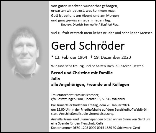 Gerd Schröder