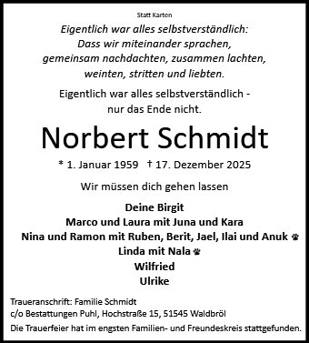 Norbert Schmidt