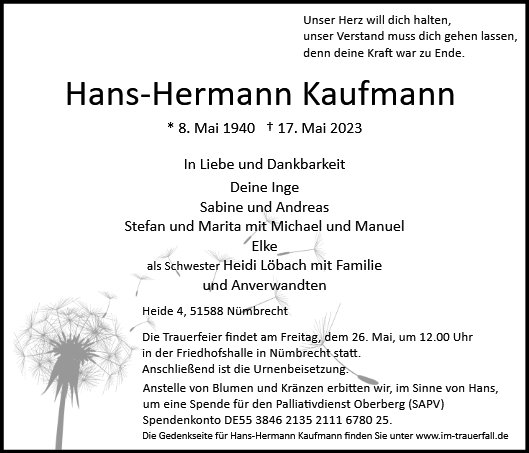 Hans Hermann Kaufmann 