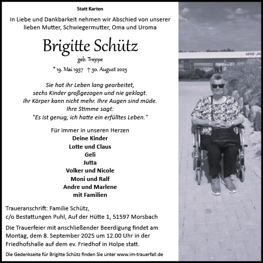 Brigitte Schütz
