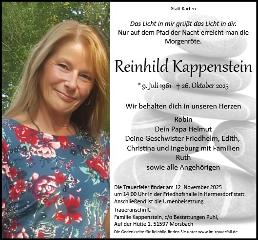 Reinhild Kappenstein