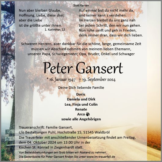 Peter Gansert