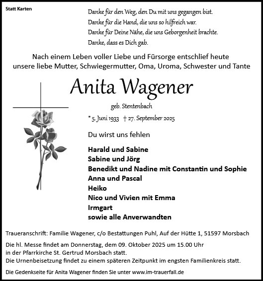 Anita Wagener