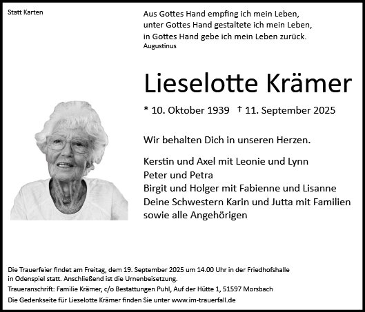 Lieselotte Krämer